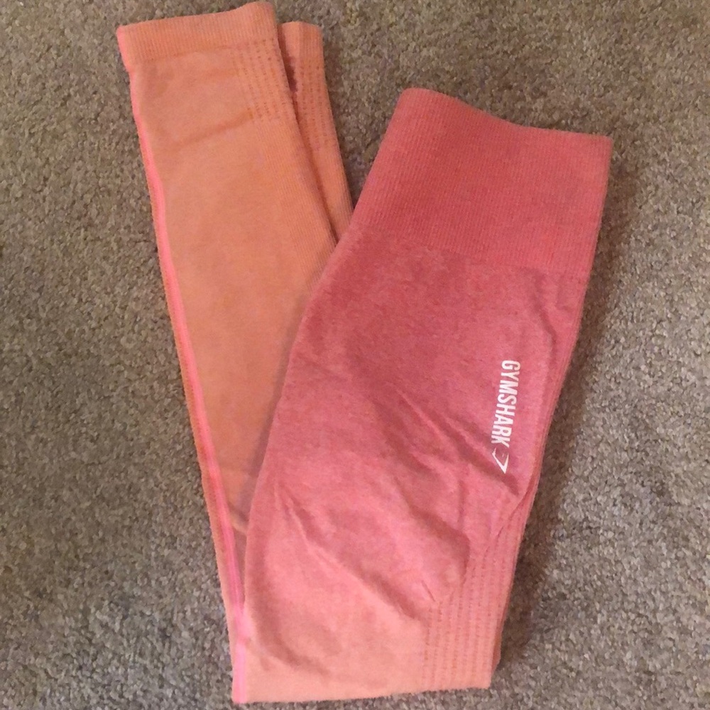 Gymshark seamless pink/orange seamless ombre